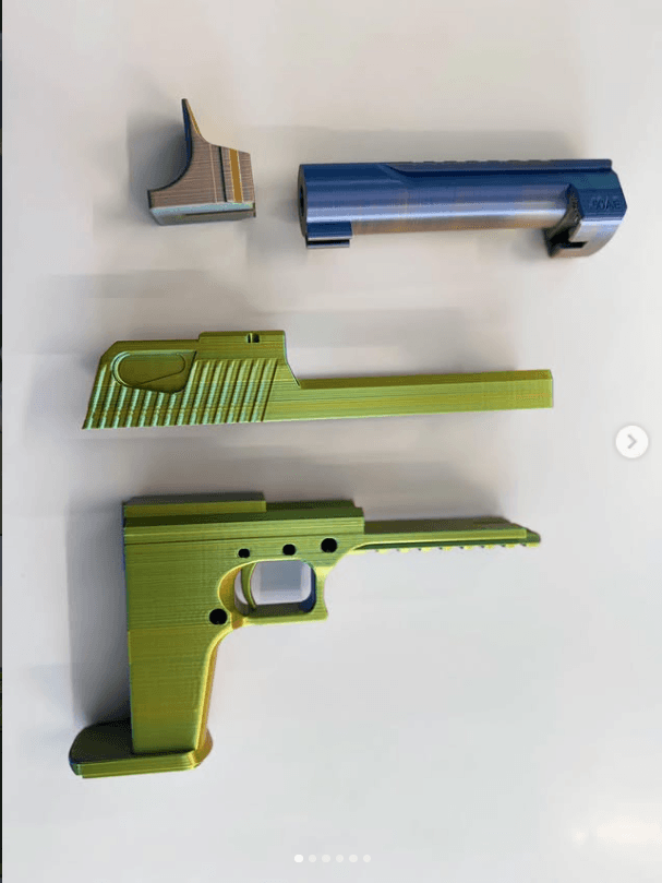 3D printed prototype part showcase